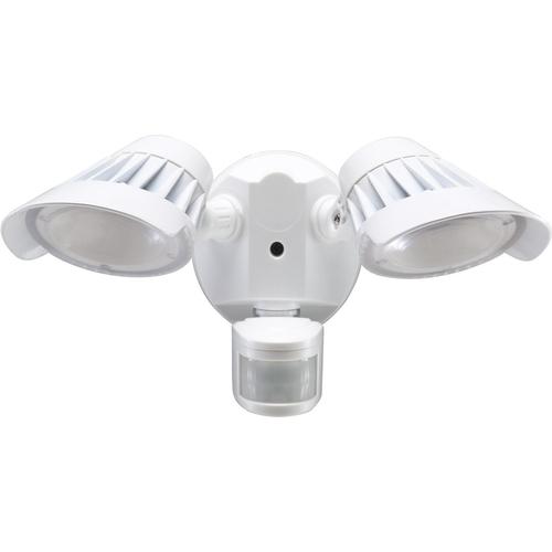 SECURITY LIGHT, TWO HEAD WITH SENSOR, GREY-ORTECH-CROWN DISTRIBUTION-Default-Covalin Electrical Supply