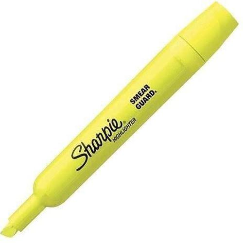 Sharpie Tank Highlighters, Yellow-SHARPIE-STAPLES-Default-Covalin Electrical Supply