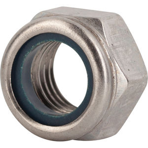 M4 X 0.70 DIN 985-8 NYLON INSERT L/NUT ZC - 100 PACK