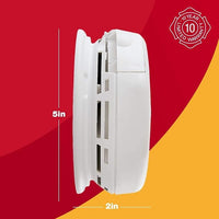 FIRST ALERT SA520 120V SMOKE DETECTOR, WIRED AND WIRELESS INTERCONNECT 1039832 1043896