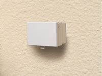 ONE GANG HORIZONTAL LOW PROFILE IN USE COVER WHITE