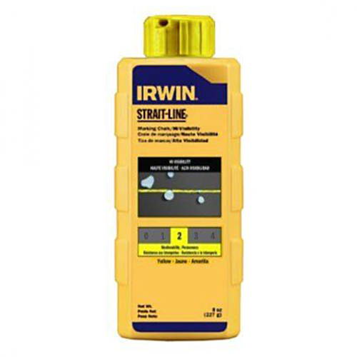 CHALK REFILL 8OZ YELLOW