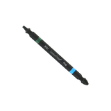 6" #2 BLUE PHILLIPS & #1 GREEN ROBERTSON SQUARE DOUBLE-ENDED IMPACT BIT