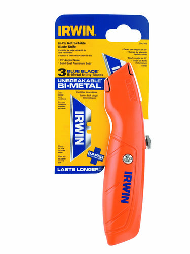 UTILITY KNIFE STD RETRACTABLE HI VIS