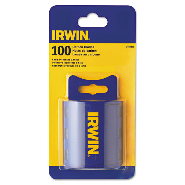 UTILITY KNIFE CARBON BLADE 100PK