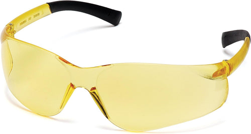 ZTEK® FRAMELESS SAFETY GLASSES - AMBER NO ANTI-FOG