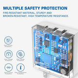 HUNTKEY 65W THREE PORT USB WALL CHARGER