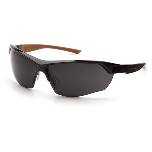 CARHARTT BRASWELL™ HALF FRAME SAFETY GLASSES - GRAY LENS