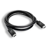 1M USB 4 GEN 3X2 C MALE TO C MALE 40GBPS 240W CABLE