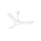 BANVIL 36" PERFORMANCE SERIES AC REVERSING WHITE FAN WITH 3 CURVED STEEL BLADES