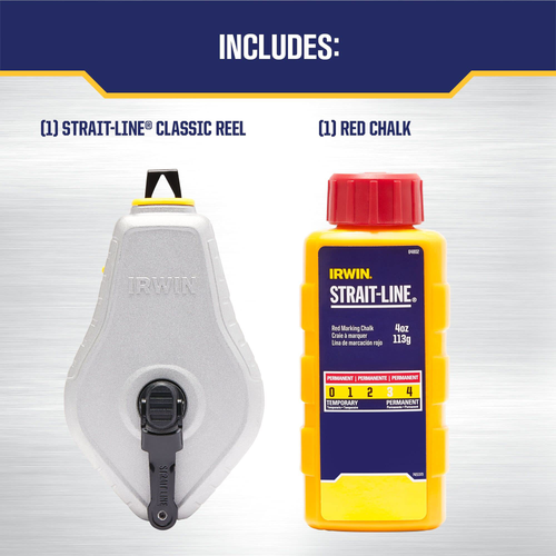 CLASSIC CHALK REEL + RED