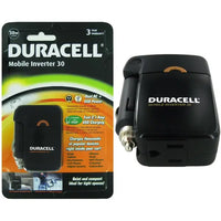 DURACELL MOBILE INVERTER - 30 WATTS - 2.1 AMP USB PORT
