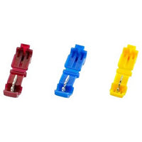 YELLOW 12 - 10 T-TAP QUICK SPLICE CONNECTORS PACK OF 25