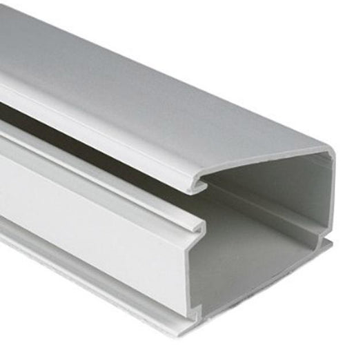 1-PIECE LATCHING RACEWAY - 1" X 1/2" X 6' - WHITE