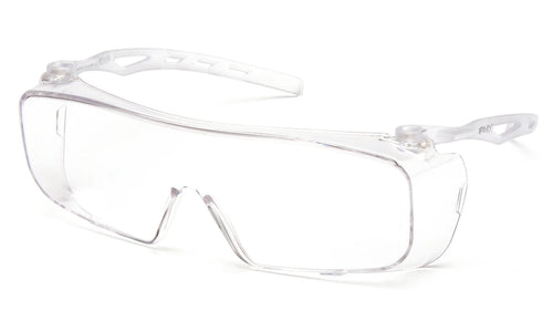 CAPPTURE™ OVER GLASSES SAFETY GLASSES - CLEAR H2X ANTI-FOG
