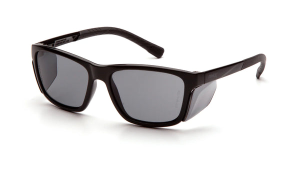 CONAIRE™ BLACK FULL FRAME SAFETY GLASSES - GRAY
