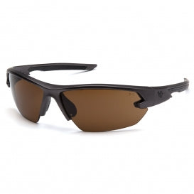 VENTURE GEAR TACTICAL SEMTEX 2.0™ SAFETY GLASSES - TAN FRAME, BRONZE LENS