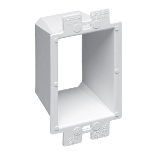 ARLINGTON SINGLE-GANG BOX EXTENDER