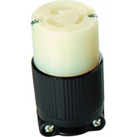MORRIS FEMALE 15A 120V 2 POLE 3 WIRE TWIST LOCK CORD END CONNECTOR