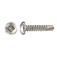 #10 X 3/4" DRILL X SELF DRILLING PAN HEAD SCREWS - 100 PACK