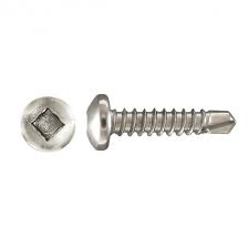 #10 X 3/4" DRILL X SELF DRILLING PAN HEAD SCREWS - 100 PACK