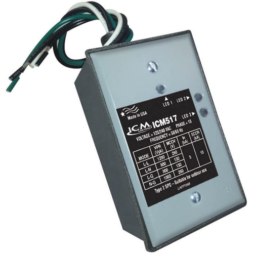 ICM CONTROLS ICM517 SINGLE-PHASE SURGE PROTECTION DEVICE