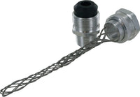 1" ALUMINUM WIRE MESH NPT CORD GRIP .750 -1.040