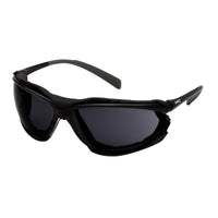 PROXIMITY® FOAM PADDED SEALED SAFETY GLASSES - GRAY/H2X ANTI-FOG