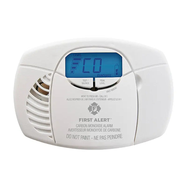 FIRST ALERT CO4106A BATTERY POWERED CARBON MONOXIDE CO ALARM DIGITAL DISPLAY