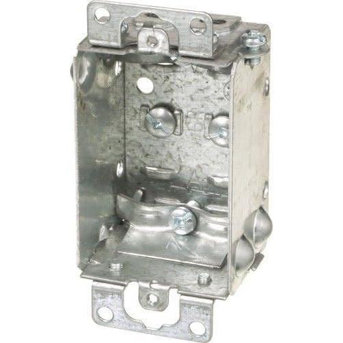 1100-L - 1 1/2'' DEEP SHALLOW BOX W/CLAMPS-VISTA-VISTA-Default-Covalin Electrical Supply