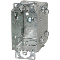 1104-K GANGABLE DEVICE BOX 2 1/2'' DEEP-ORTECH-CROWN DISTRIBUTION-Default-Covalin Electrical Supply