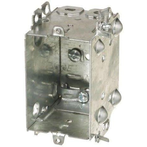 1104-LHA GANGABLE DEVICE BOX 2-1/2'' DEEP-ORTECH-CROWN DISTRIBUTION-Default-Covalin Electrical Supply