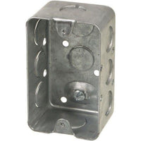 1110 - 1 7/8'' DEEP UTILITY BOX W/KNOCKOUTS-ORTECH-CROWN DISTRIBUTION-Default-Covalin Electrical Supply