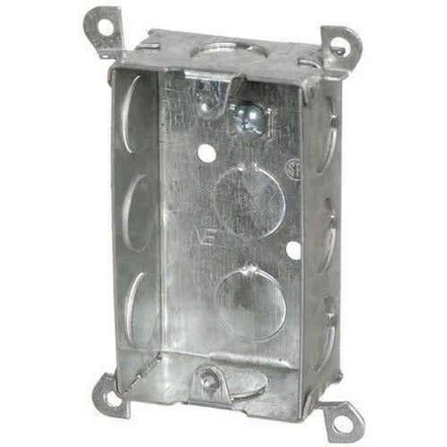 1141 - 1 1/2'' DEEP UTILITY BOX W/KNOCKOUTS-VISTA-VISTA-Default-Covalin Electrical Supply