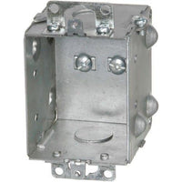1204-1-HV - 347V 2 ½ DEEP GANGABLE BOX W/MOUNTING EARS & KNOCKOUTS-VISTA-VISTA-Default-Covalin Electrical Supply
