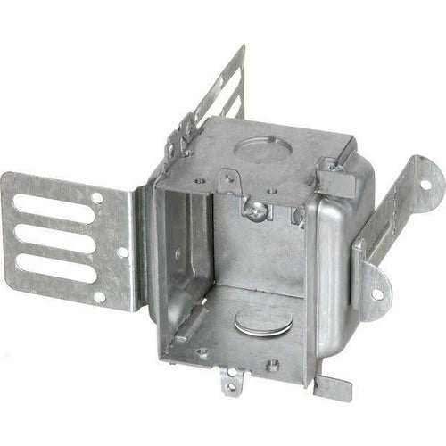1204-SSX-HV - 347V 2 ½'' DEEP GANGABLE METAL STUD BOX W/BRACKET-VISTA-VISTA-Default-Covalin Electrical Supply