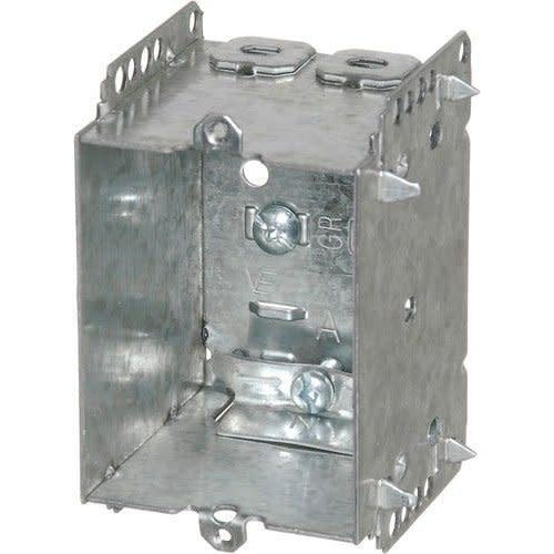 1504-LLE - 2 ½'' DEEP BOX W/NAILING LOOP & CLAMPS-VISTA-VISTA-Default-Covalin Electrical Supply