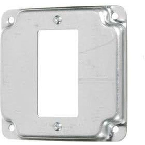 8376 - 4'' SQUARE -DECORATOR/GFCI - RAISED 3/8''-VISTA-VISTA-Default-Covalin Electrical Supply