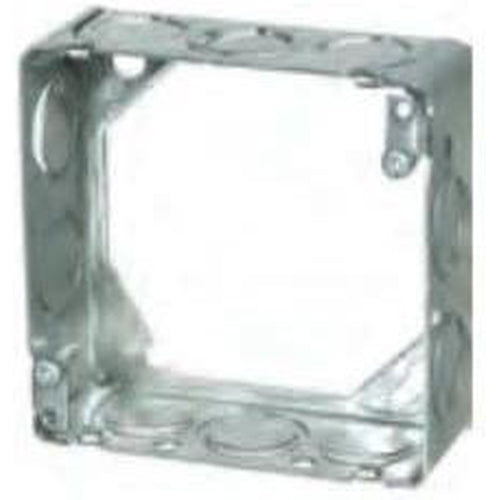 53151-K - 1 1/2'' DEEP SQUARE BOX EXTENSION W/KNOCKOUTS-VISTA-VISTA-Default-Covalin Electrical Supply