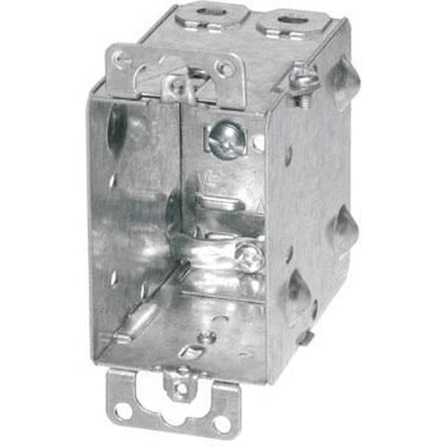 1004-L - 3'' DEEP BOX W/ EARS & CLAMPS-VISTA-VISTA-Default-Covalin Electrical Supply