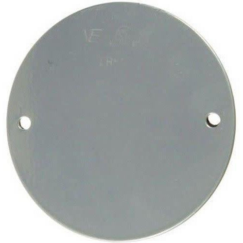  ROUND WEATHERPROOF COVER W/GASKET - WHITE-VISTA-VISTA-Default-Covalin Electrical Supply 