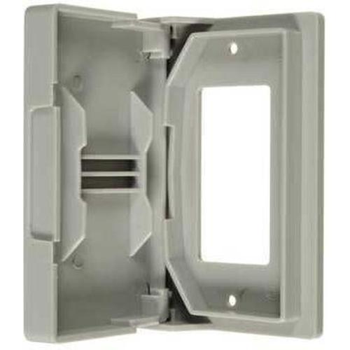 GFCI WEATHERPROOF OUTLET COVER - WHITE-VISTA-VISTA-Default-Covalin Electrical Supply
