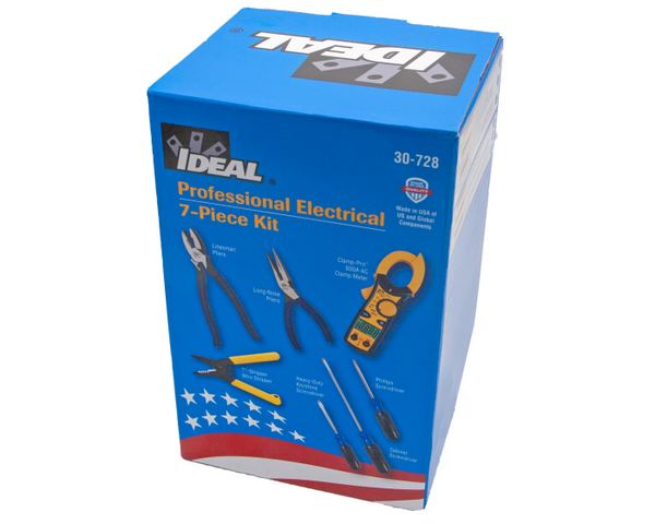 IDEAL 7-PIECE PROFESSIONAL ELECTRICAL TOOL KIT