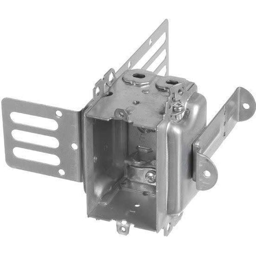 3104-LSSA1X-1 - 2 1/2'' DEEP GANGABLE BOX W/ARMOURED CLAMPS FOR 1'' DRYWALL-VISTA-VISTA-Default-Covalin Electrical Supply
