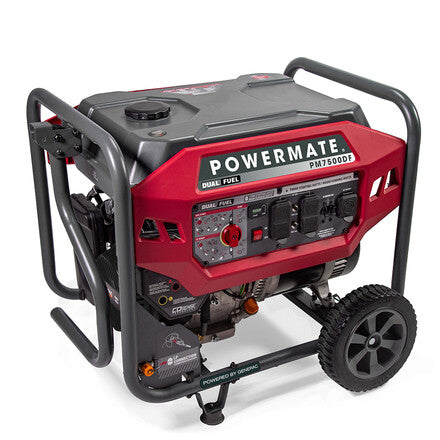 POWERMATE PM7500DF - 6000 WATT DUAL FUEL PORTABLE GENERATOR W/ CO-SENSE„¢ P0081800