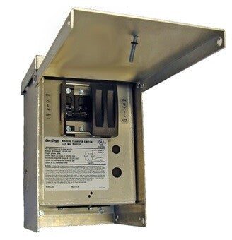 GENERAC 30 AMP NEMA 3R (1-2 CIRCUITS) MANUAL TRANSFER SWITCH 6377