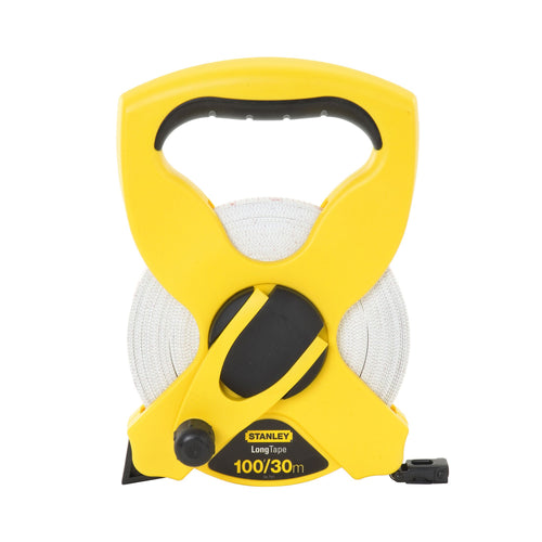 STANLEY 30M/100' OPEN REEL FIBERGLASS LONG TAPE RULE