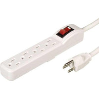 4 OUTLET - NO SURGE - W/2 FT. CORD - WHITE-VISTA-VISTA-Default-Covalin Electrical Supply