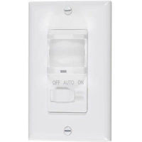 MOTION SENSOR SWITCH - 120V, 500W, S.P. - WHITE-VISTA-VISTA-Default-Covalin Electrical Supply