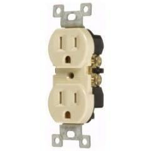 15A STANDARD DUPLEX OUTLET - IVORY-VISTA-VISTA-Default-Covalin Electrical Supply